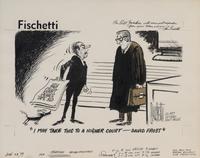 (Cartoon Art) FISCHETTI, John (1916-1980). A group of 2 original cartoons by John Fischetti, comprising:
