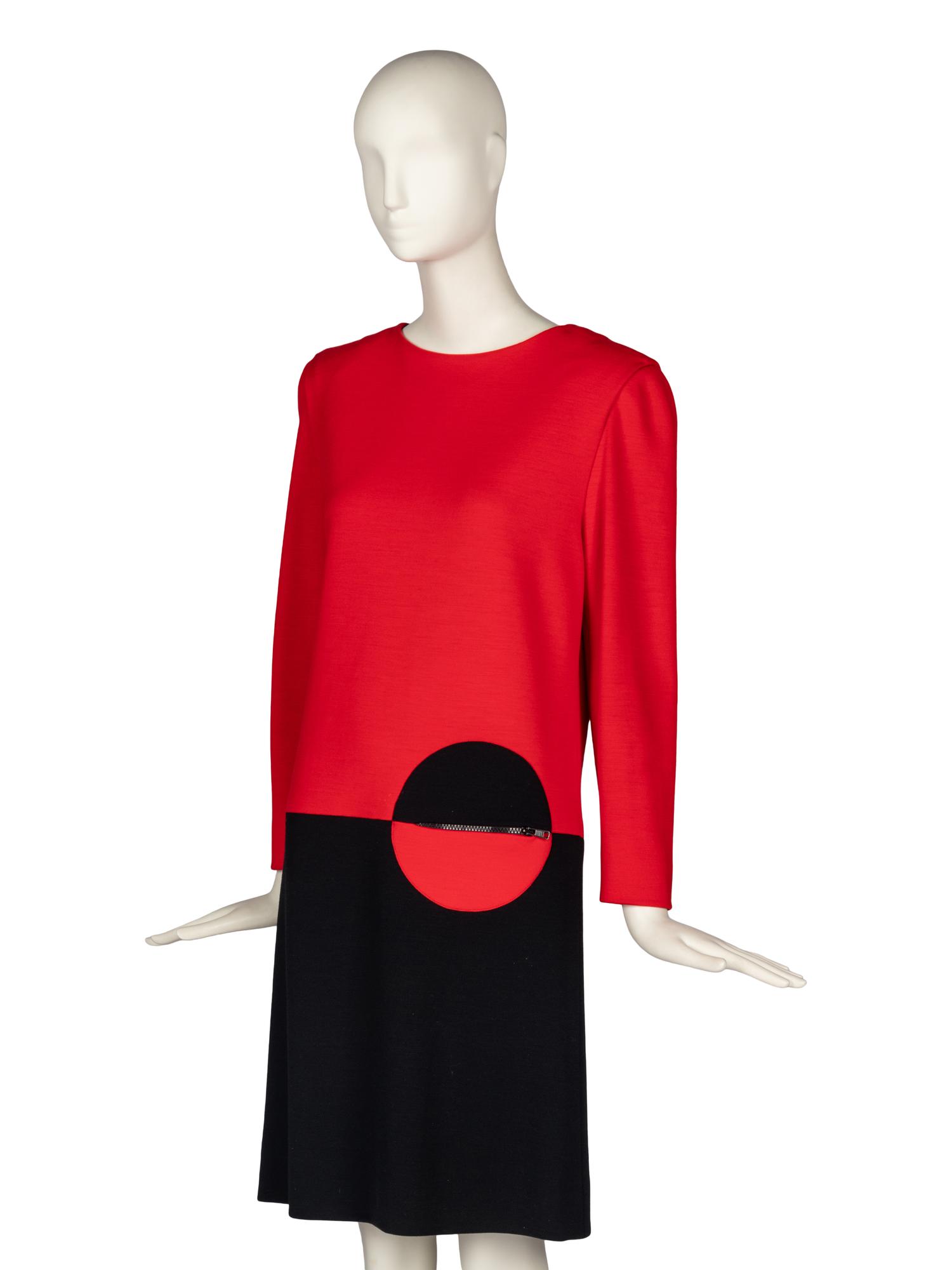 Pierre Cardin Haute Couture Knit Dress