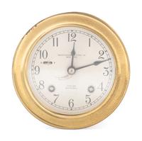A Chelsea Ship's Bell Clock