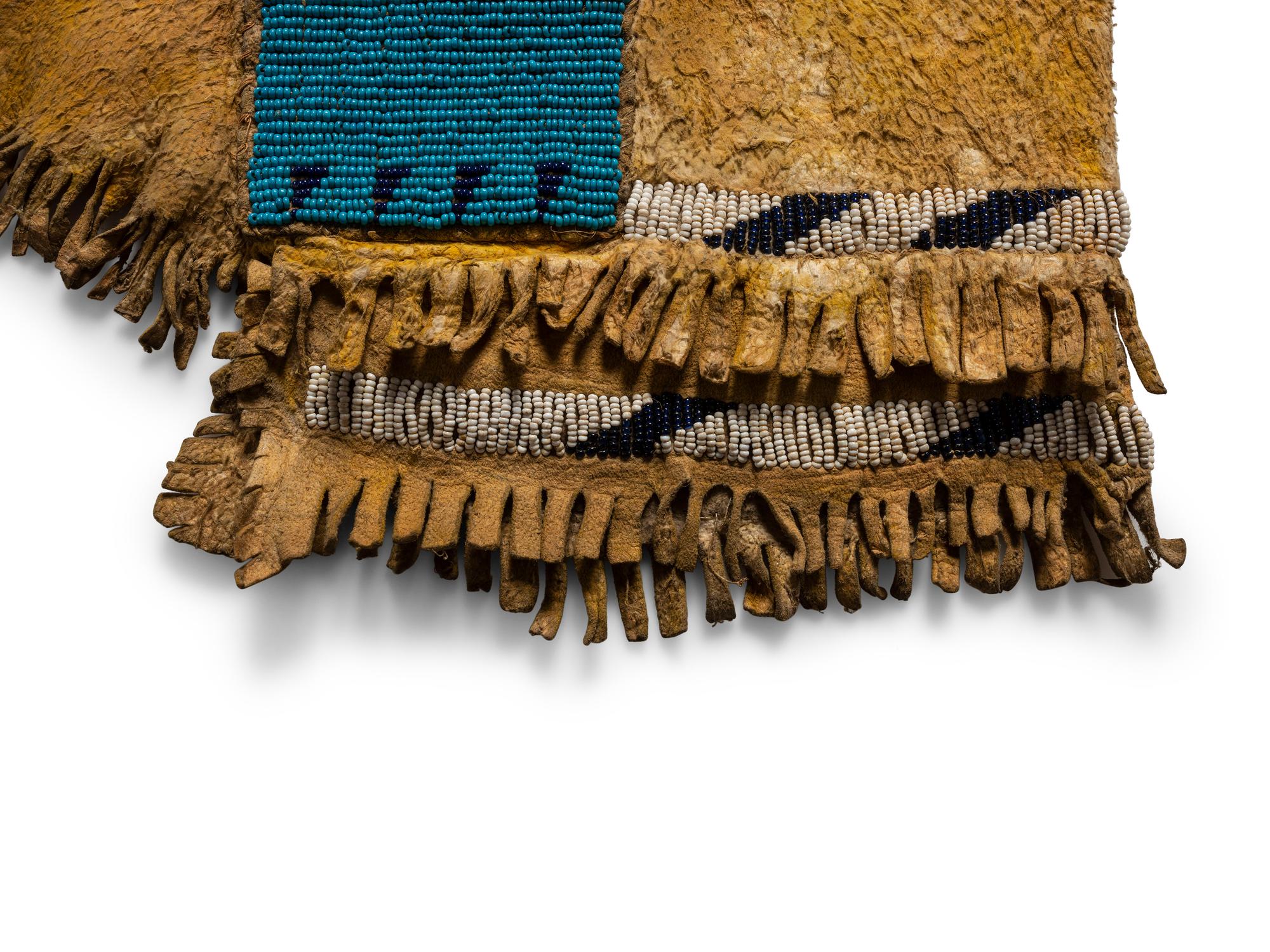Assiniboine Beaded Hide Leggings