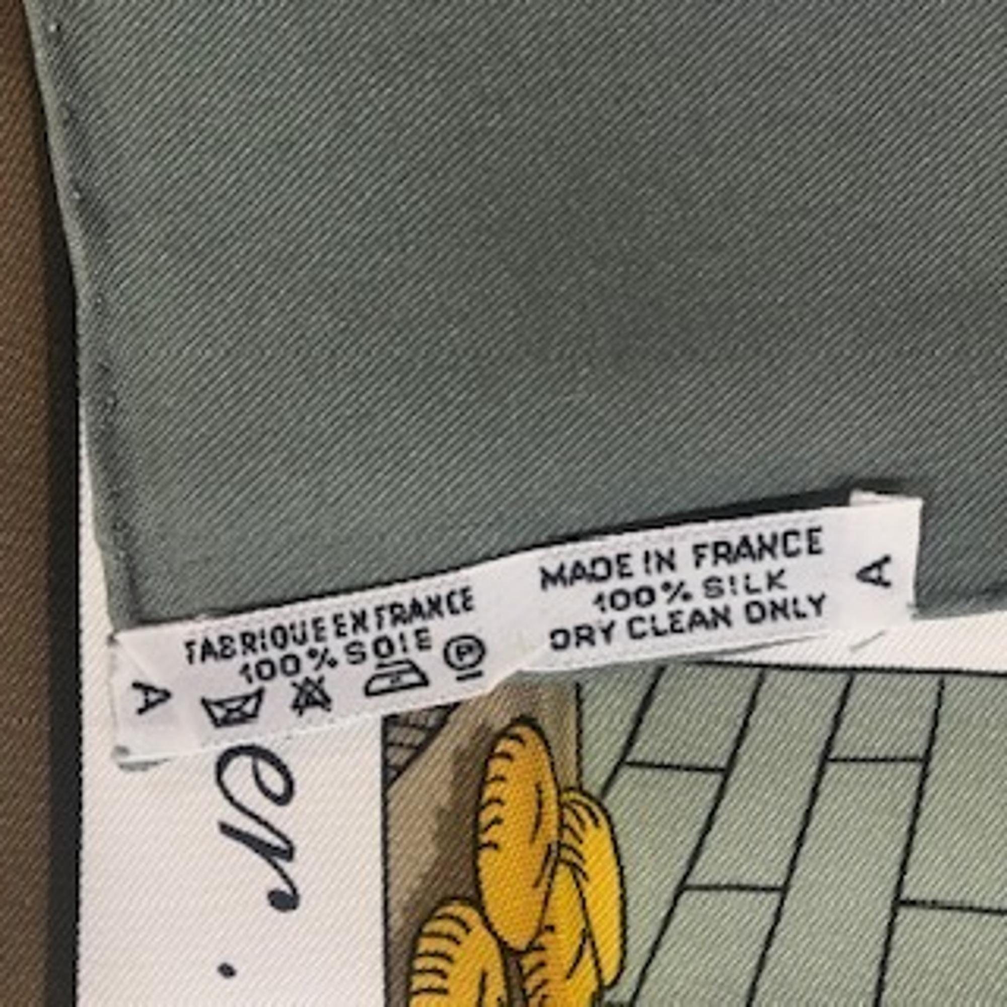 Hermès 90cm Silk Scarf