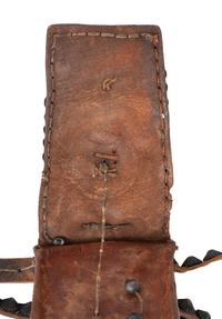 Navajo Bandolier Bag, with Silver Buttons, Collected by Hoffman Birney (1891-1958)