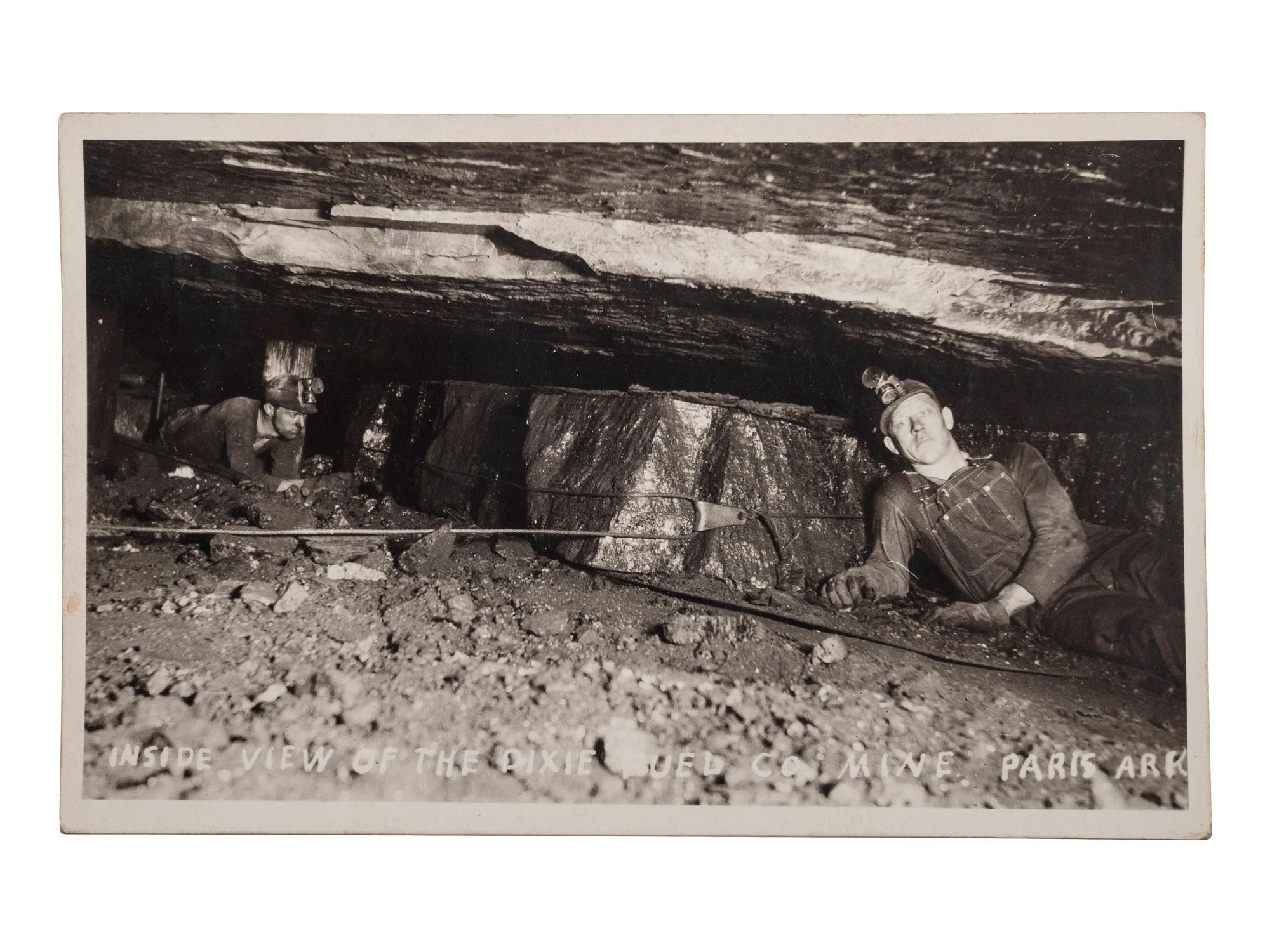 [MINING]. A group of approx. 80 RPPCs & photographs of mining and oil drilling.