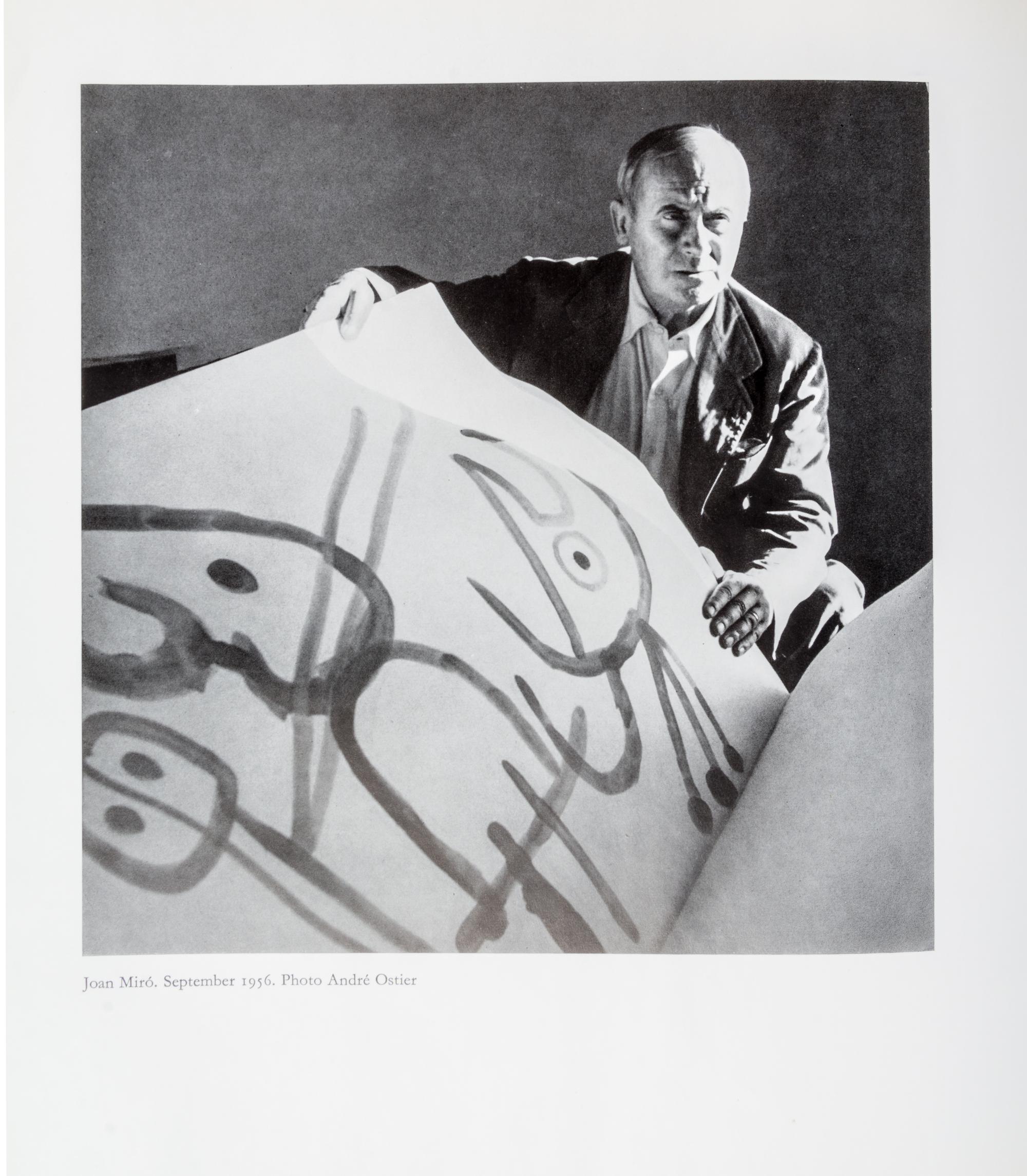 (MIRO, JOAN) SOBY, JAMES THRALL. Joan Miro. New York, 1959. Signed.