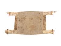Sioux Beaded Hide Saddle Blanket