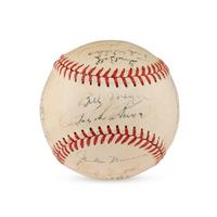 A 1952 Pittsburgh Pirates Team Signed Autograph Baseball