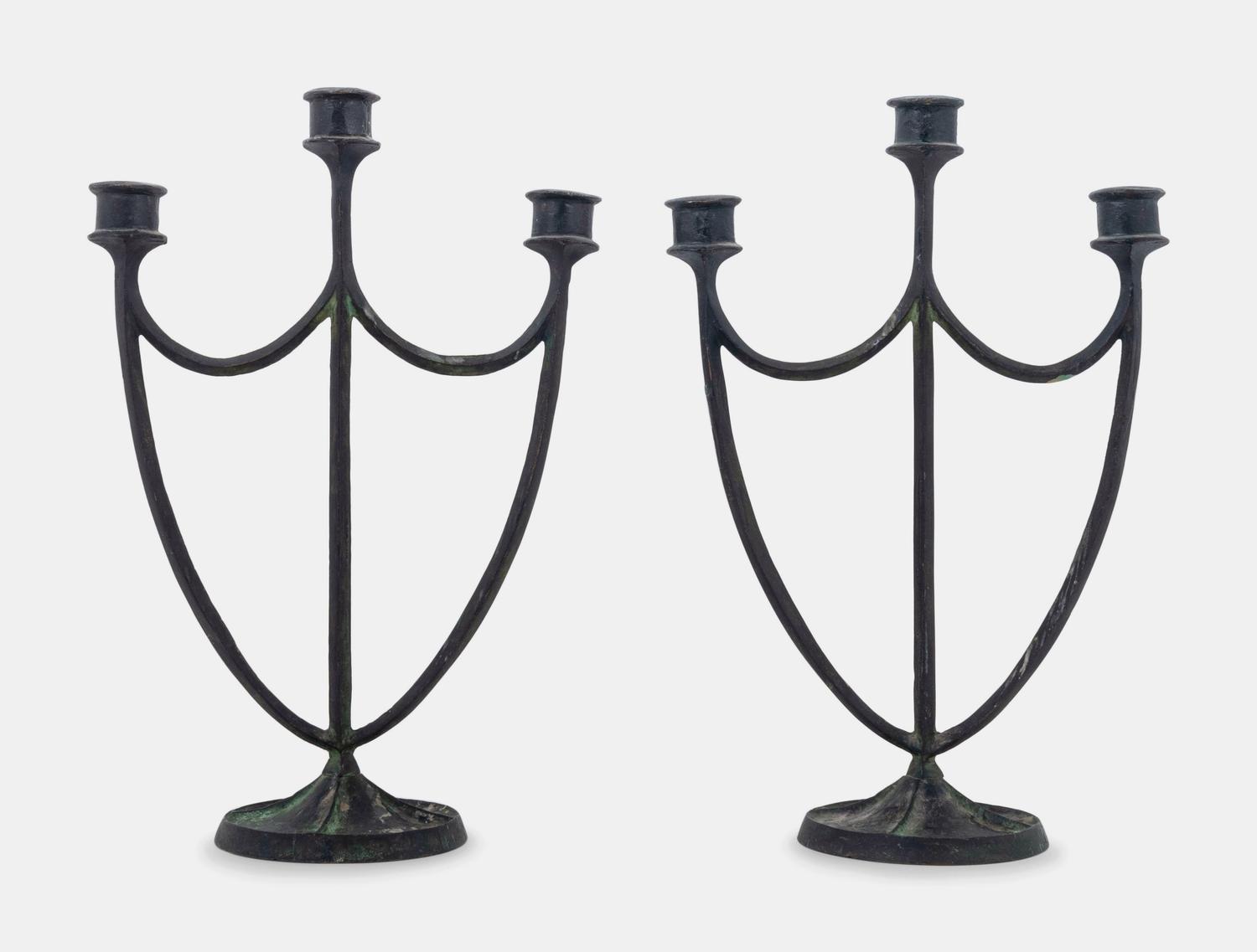 Pair of Candlesticks, 1918
