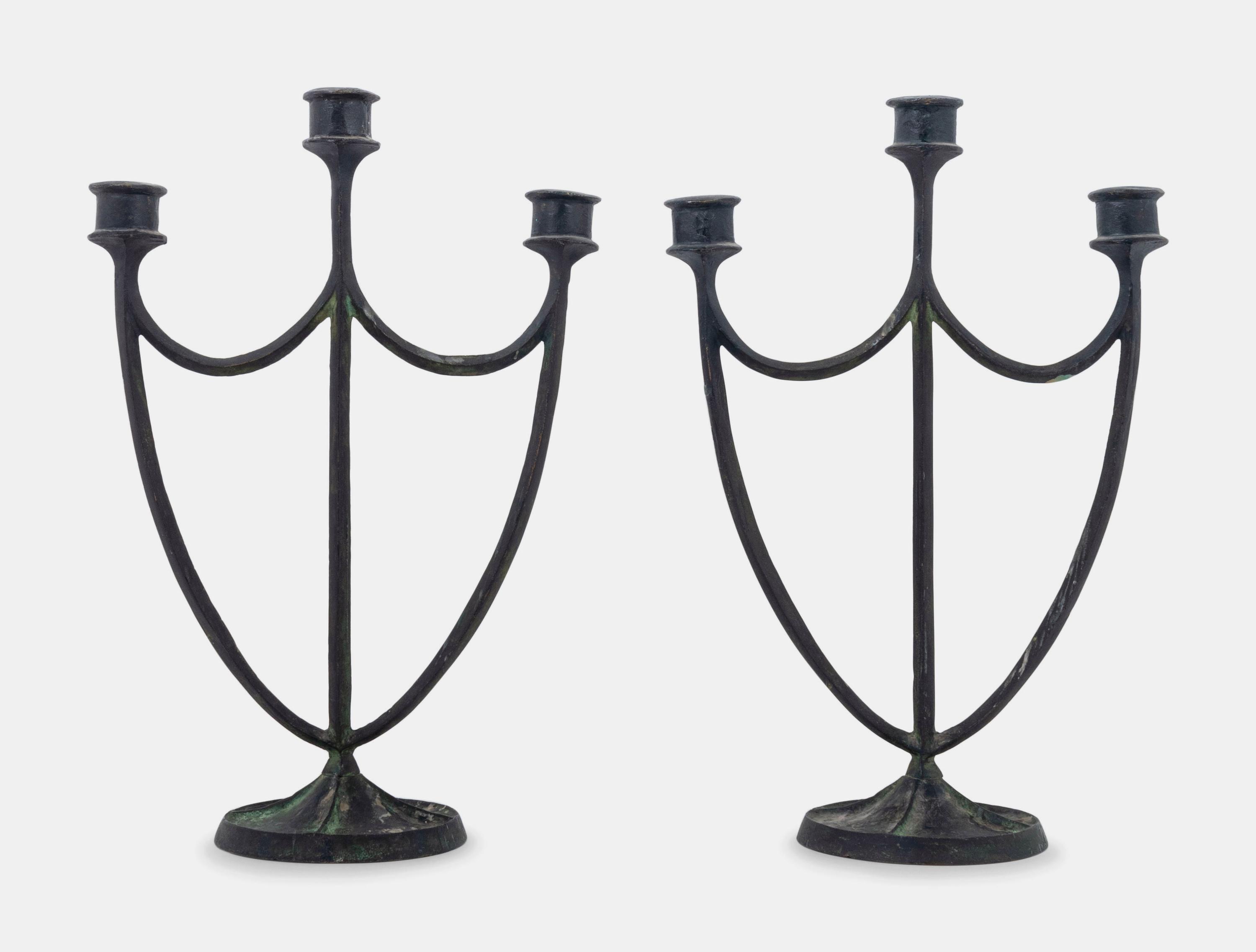 Pair of Candlesticks, 1918