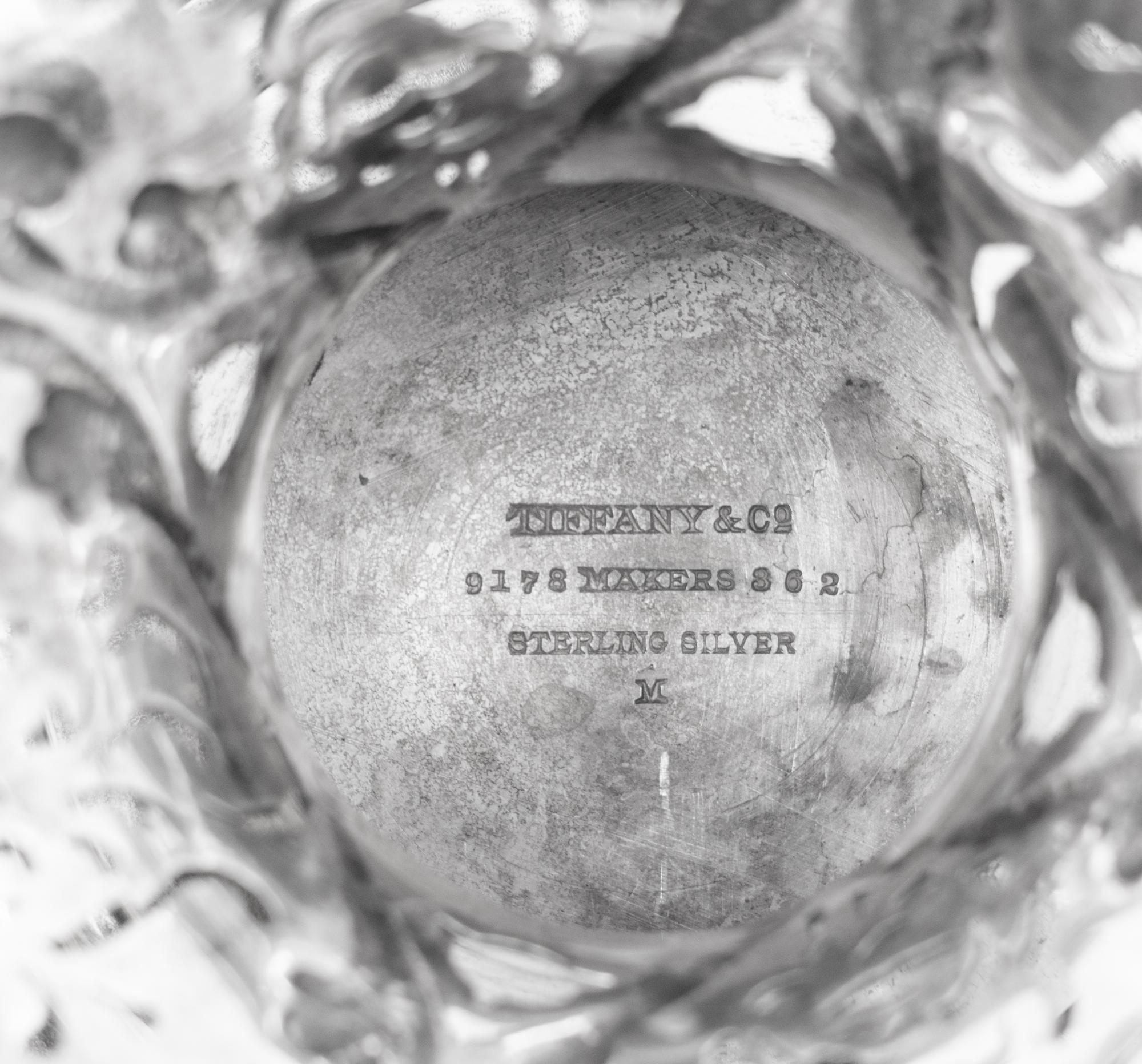 A Tiffany and Co. Silver Compote