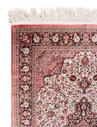 A Qum Silk Rug