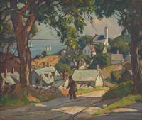 William Lester Stevens (American, 1888-1969) - Pigeon Hill, Rockport
