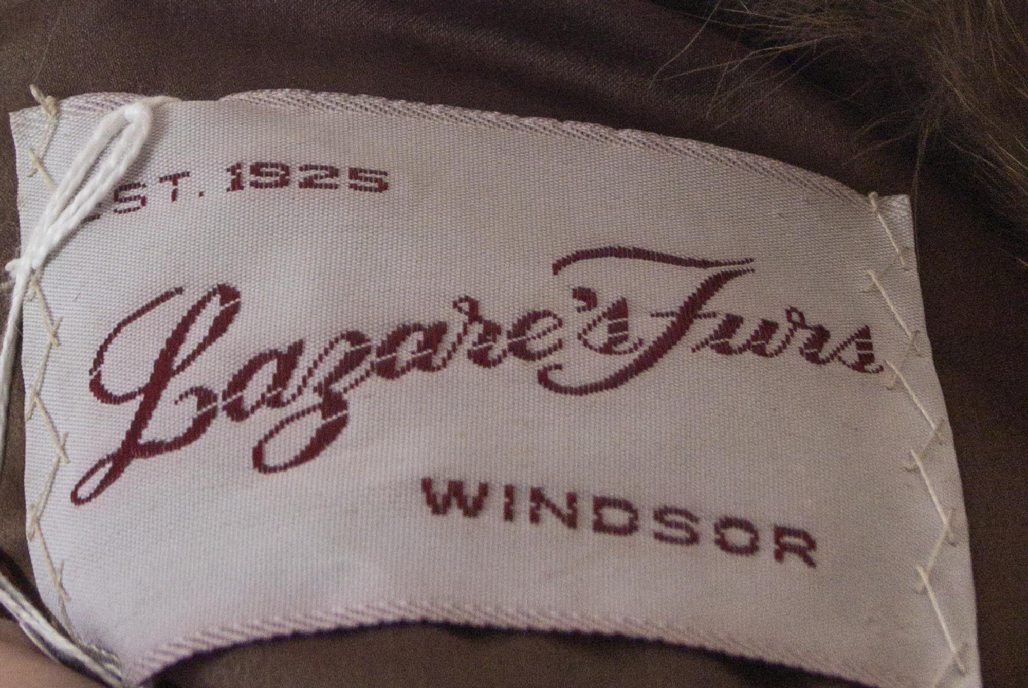 A Russian Sable Fur Stroller,