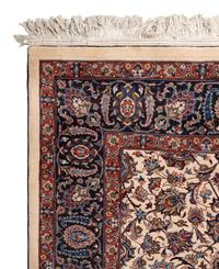 A Signed Persian Meshed Wool Rug