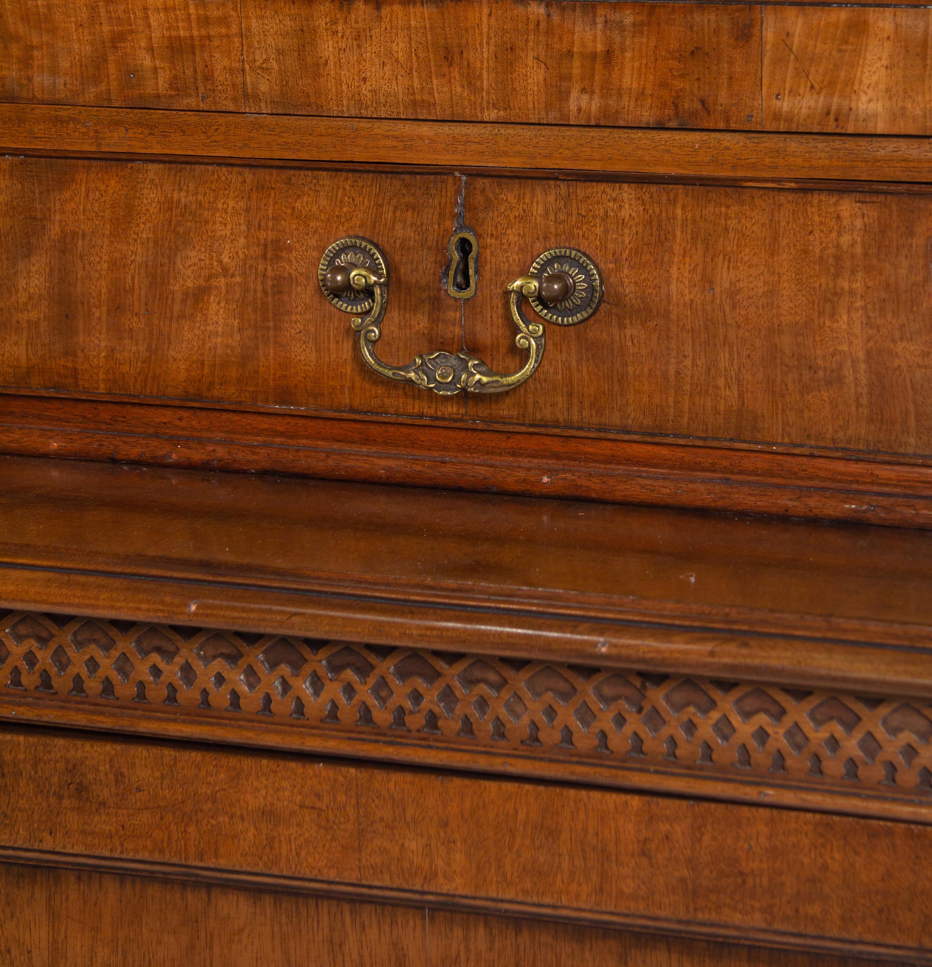 A George III Style Mahogany Bookcase