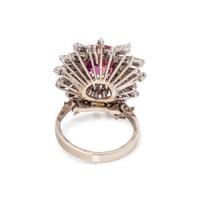 PINK SAPPHIRE AND DIAMOND CONVERTIBLE RING/PENDANT