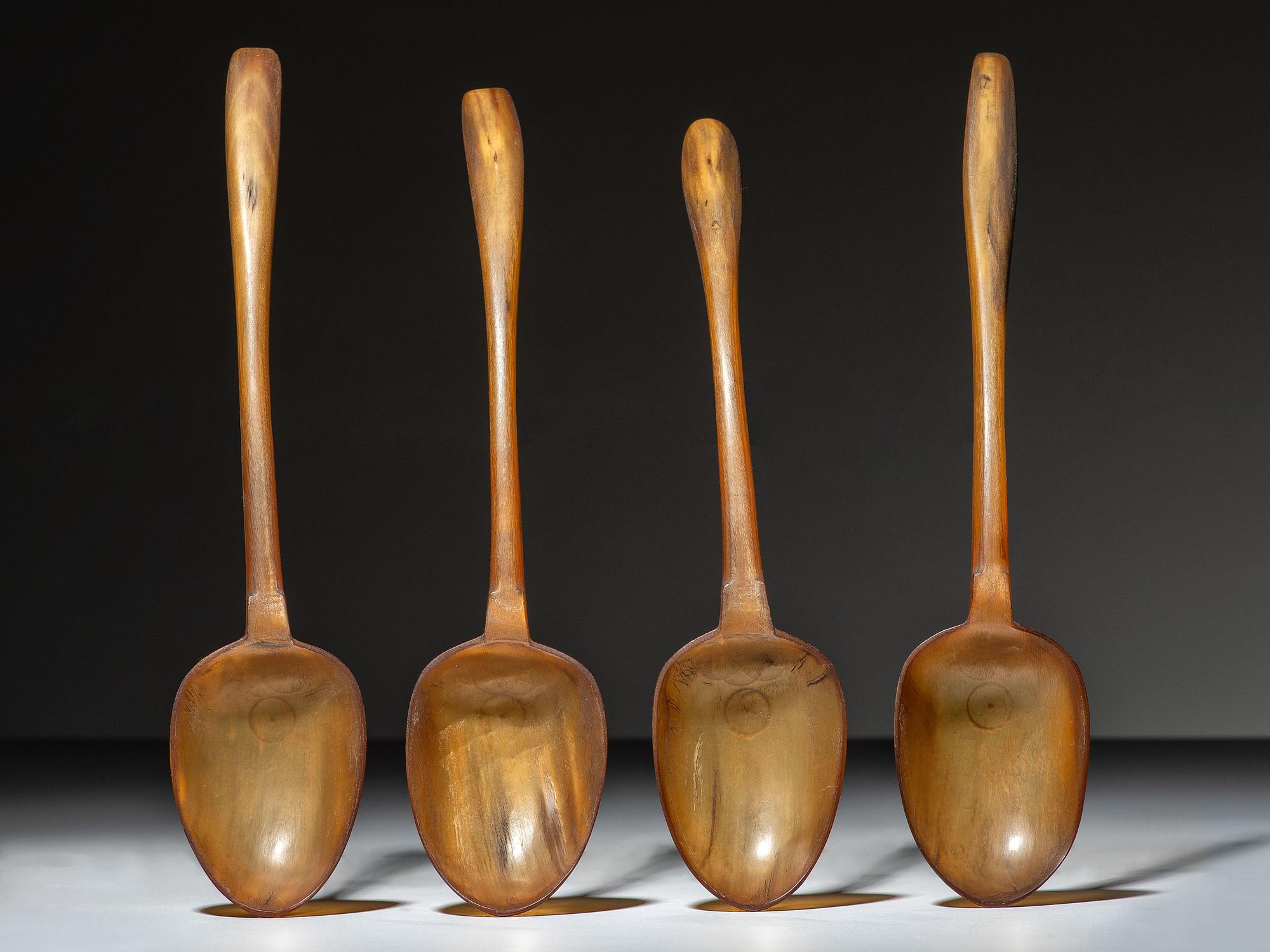 Northwest Coast Horn Spoons