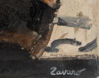 A group of three paintings ( Le pique-nique , Le paon , and Devant le port )