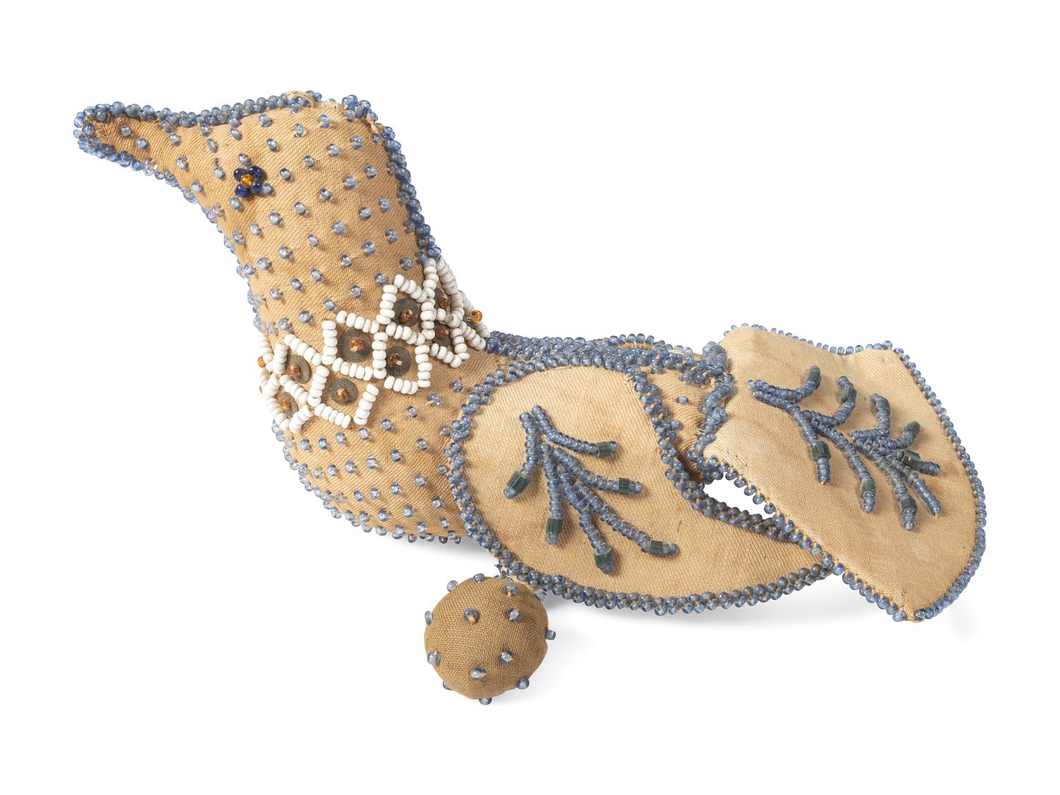 Haudenosaunee Beaded Dove Whimsey Pincushions