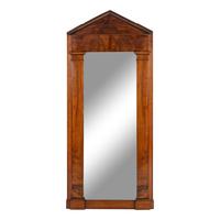 An Empire Walnut Pier Mirror