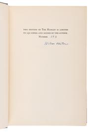 FAULKNER, William (1897-1962). The Hamlet . New York: Random House, 1940.