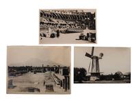 [POSTCARDS]. A group of 101 international RPPCs and photographs.