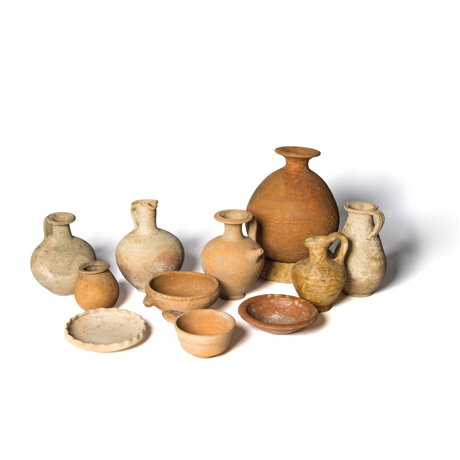33 Greco-Roman Terracotta Vessels