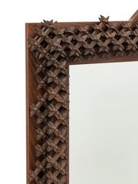 A Tramp Art Mirror
