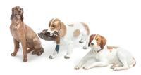 Three Rosenthal Porcelain Figures Width of widest 9 1/2 inches. — 20TH CENTURY