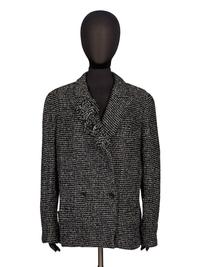 Chanel, Eyelash Tweed Jacket with Camellia Pins