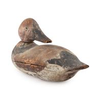Three Carved Duck Decoys