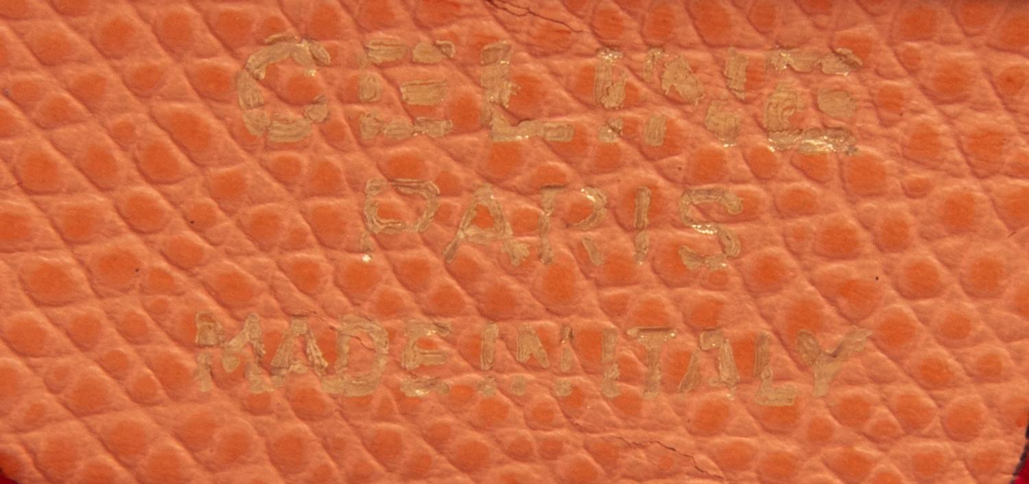 Céline, Salmon Pink Leather Briefcase