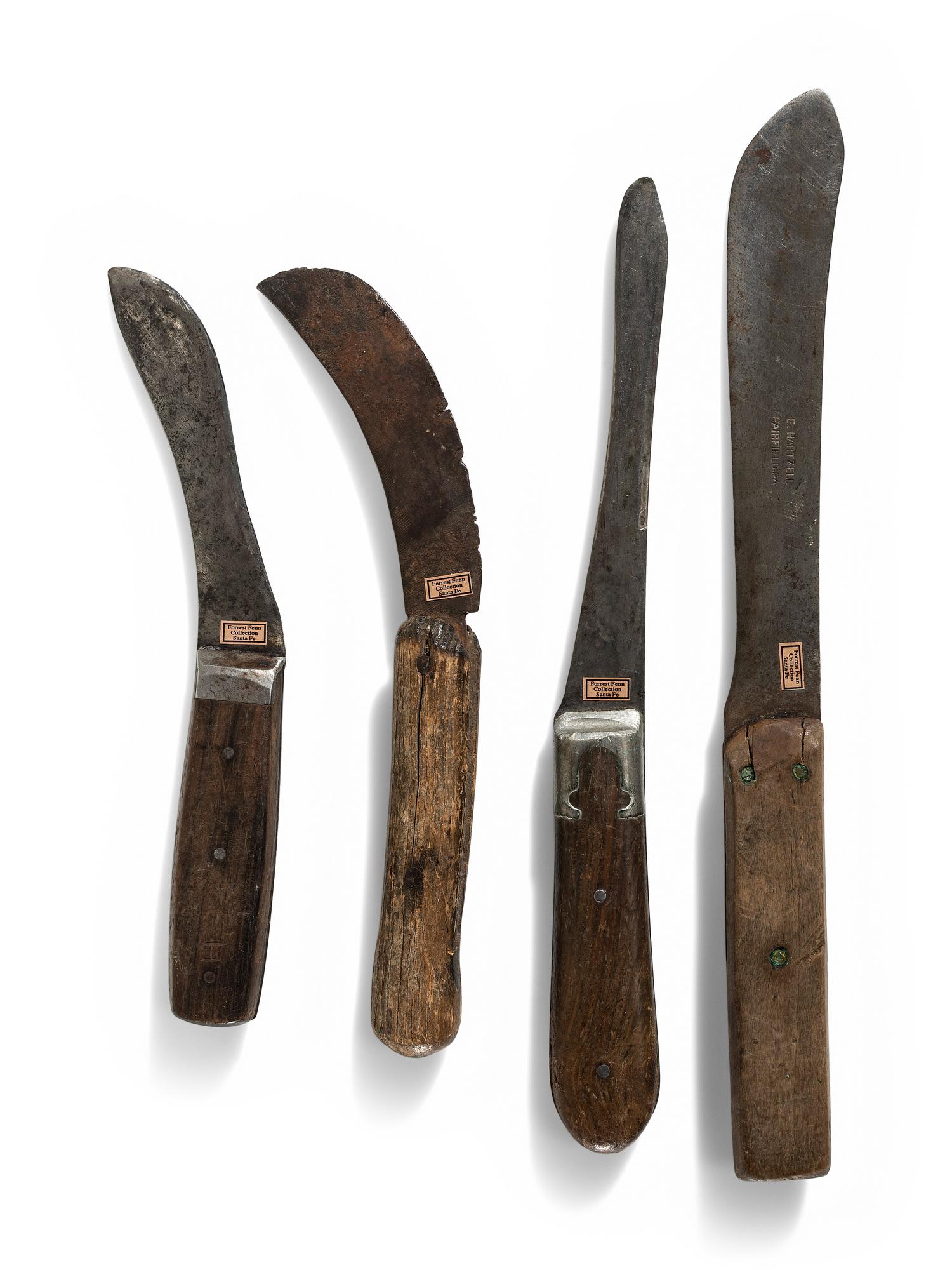 Resharpened Butcher and Skinning Knives