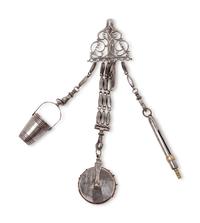 A Victorian Mixed Metal Child's Chatelaine — 19th Century