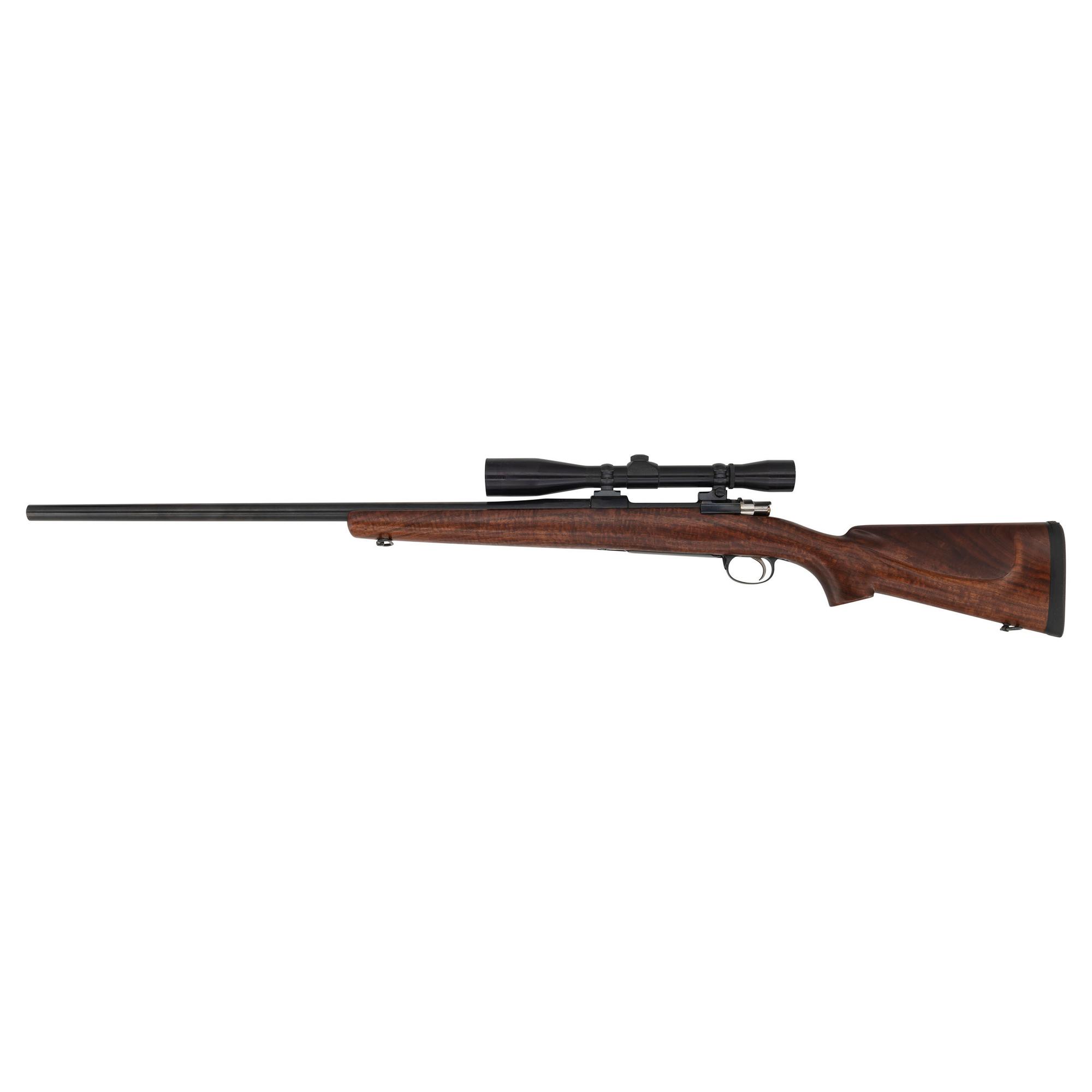 ** FN Mauser Rifle in .458 with Lyman All-American Scope