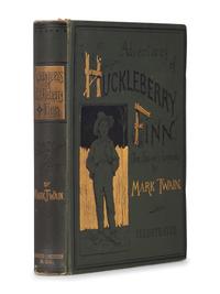 CLEMENS, Samuel Langhorne ("Mark Twain") (1835-1910). Adventures of Huckleberry Finn . New York: Charles L. Webster and Company, 1885.
