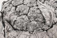 An Italian Silver Cabbage-Form Fruit Cooler