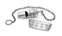 A George III Silver Whistle, London, 1804, the body with engraved inscription Given by/ George Henry Scott/ to/ Mary Sidney Douglas/ Ju