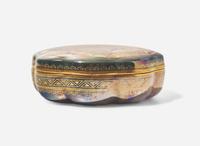A Wedgwood Fairyland Lustre "Nizami" Box, UK, 1920s
