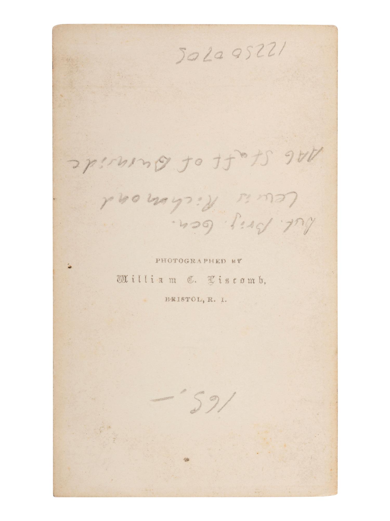 [CIVIL WAR]. A group of items related to Brevet Brigadier General Lewis RICHMOND (1824-1894).