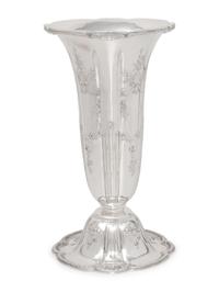 An American Silver Vase