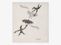 [Children's & Illustrated] Gorey, Edward: Original Illustration for "English Soup"