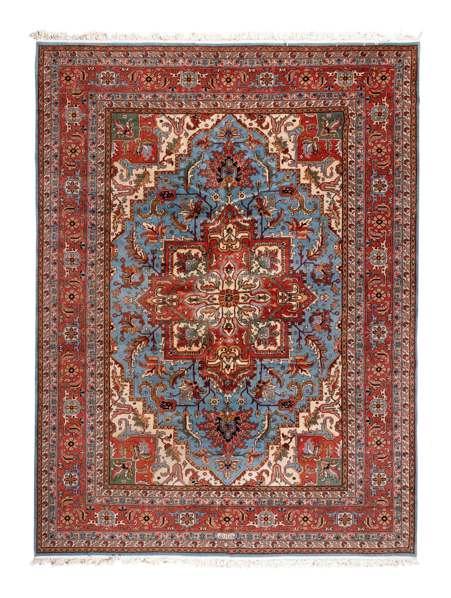 A Heriz Wool Rug