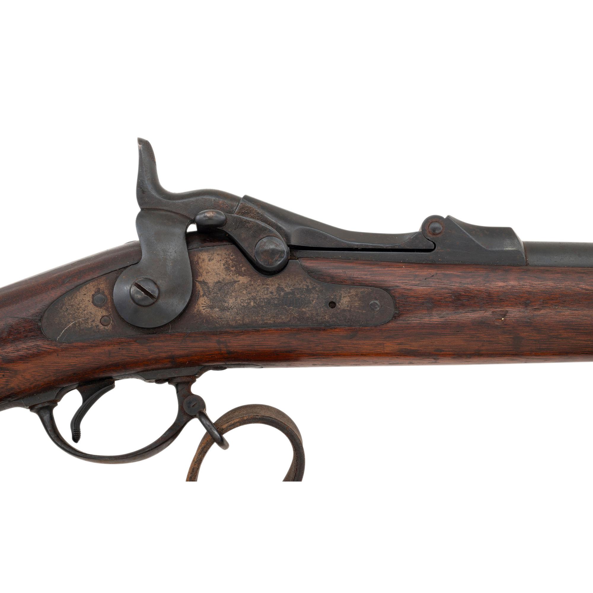Altered Springfield Model 1884 Trapdoor Rifle
