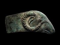 A Luristan Bronze Ram's Head