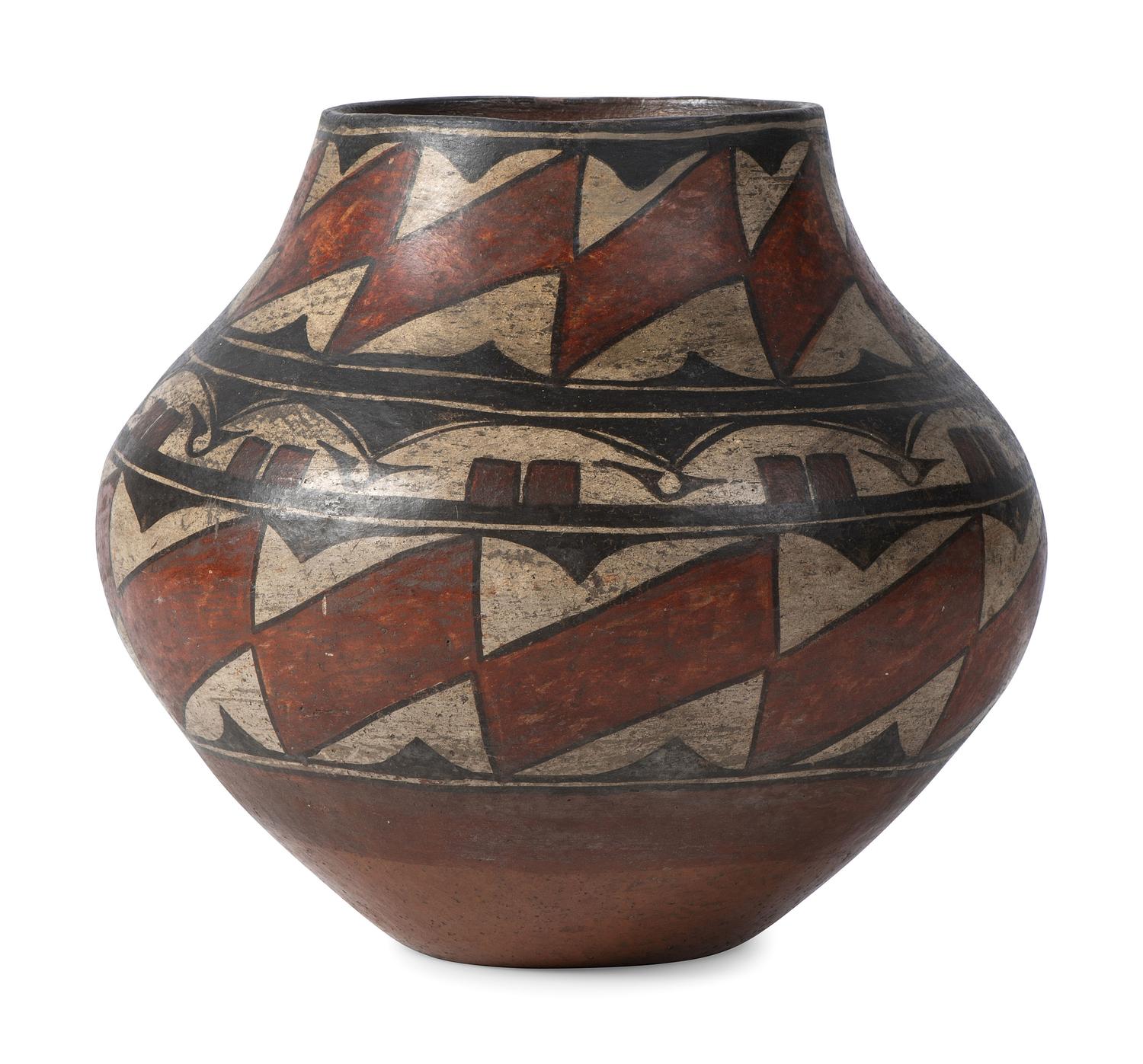 Zia Polychrome Pottery Jar