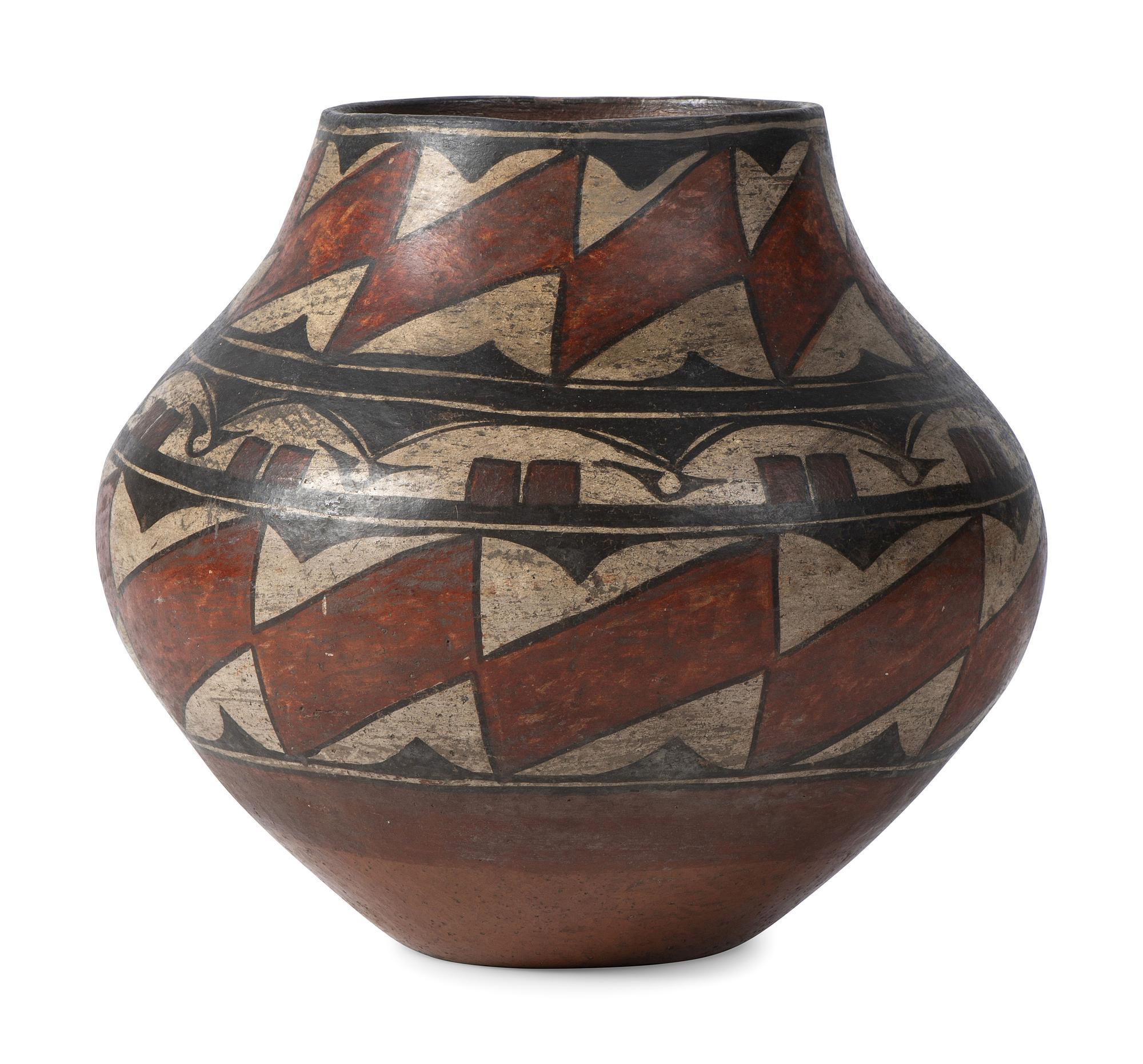 Zia Polychrome Pottery Jar