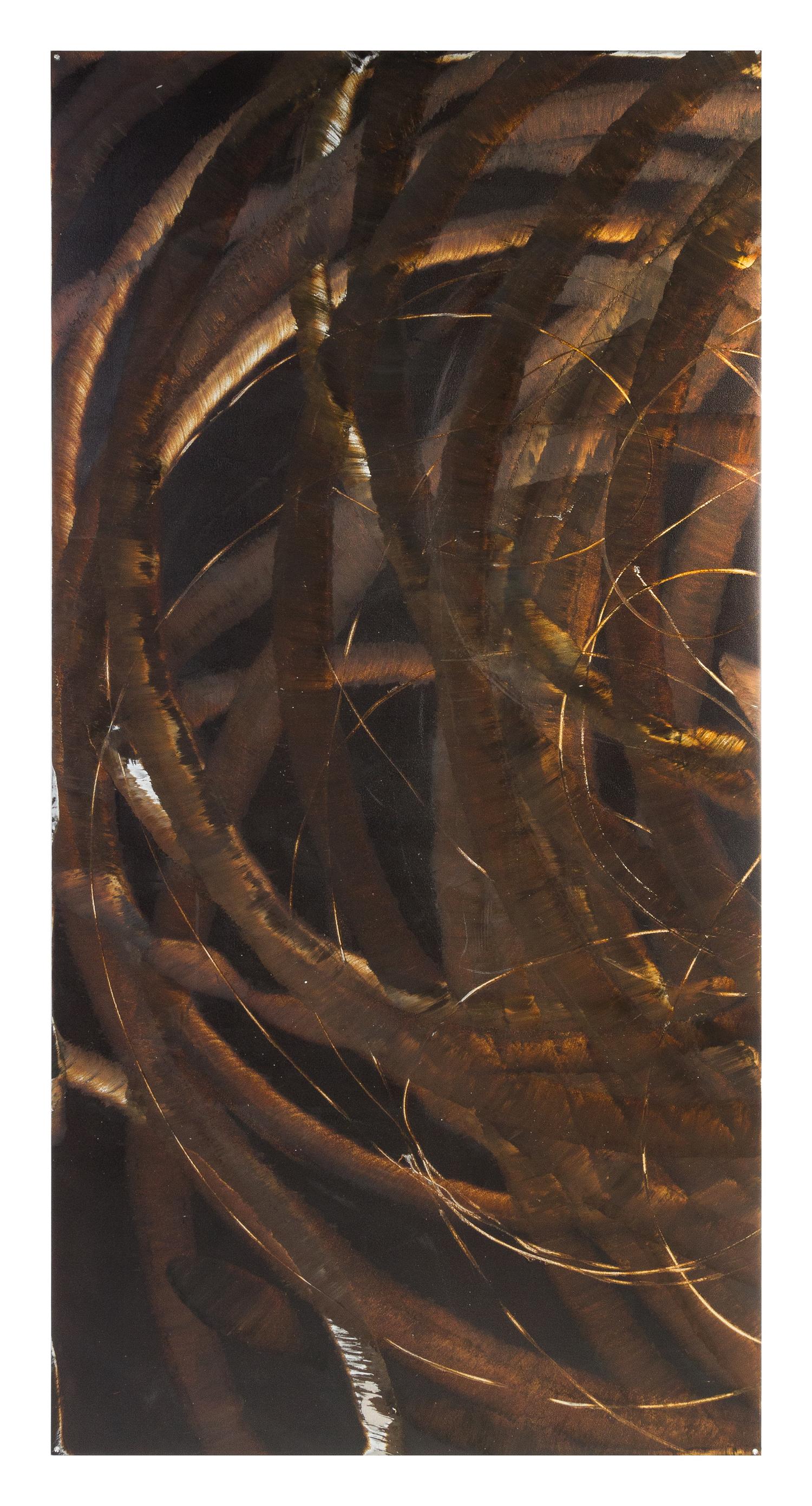 Aaron Young, (American, b. 1972), Burnout (Locals! Beware), 2007 (triptych)