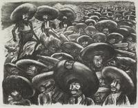 Jose Clemente Orozco, (Mexican, 1883-1949), Zapatistas, 1936