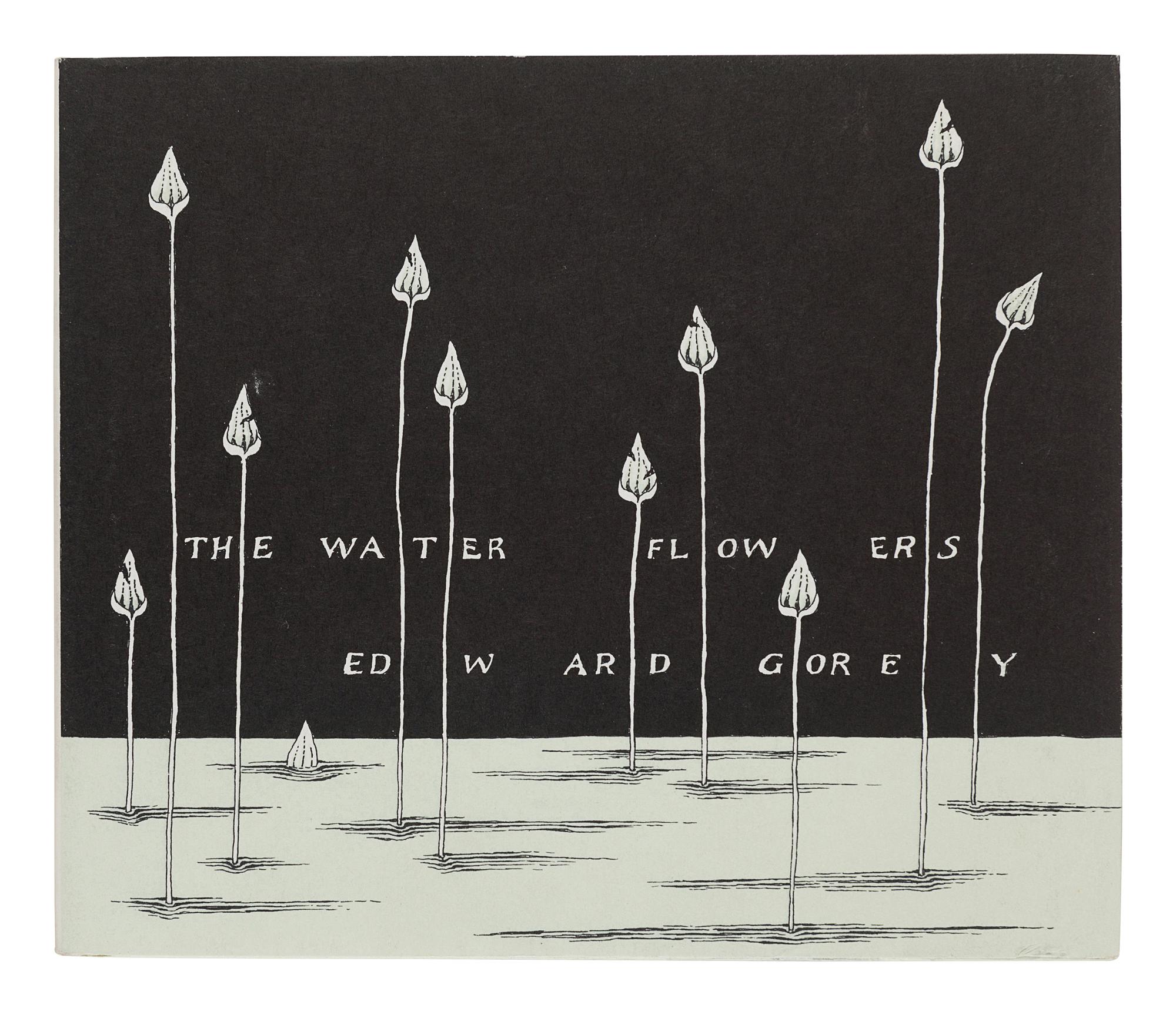 GOREY, Edward (1925-2000). The Water Flowers . New York: Congdon & Weed, Inc., 1982.