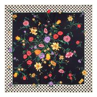 GUCCI & FENDI, THREE PRINTED SILK SCARVES